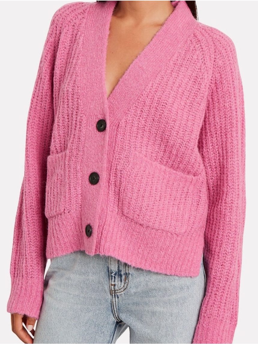 A.L.C. Cardigan Pink Small